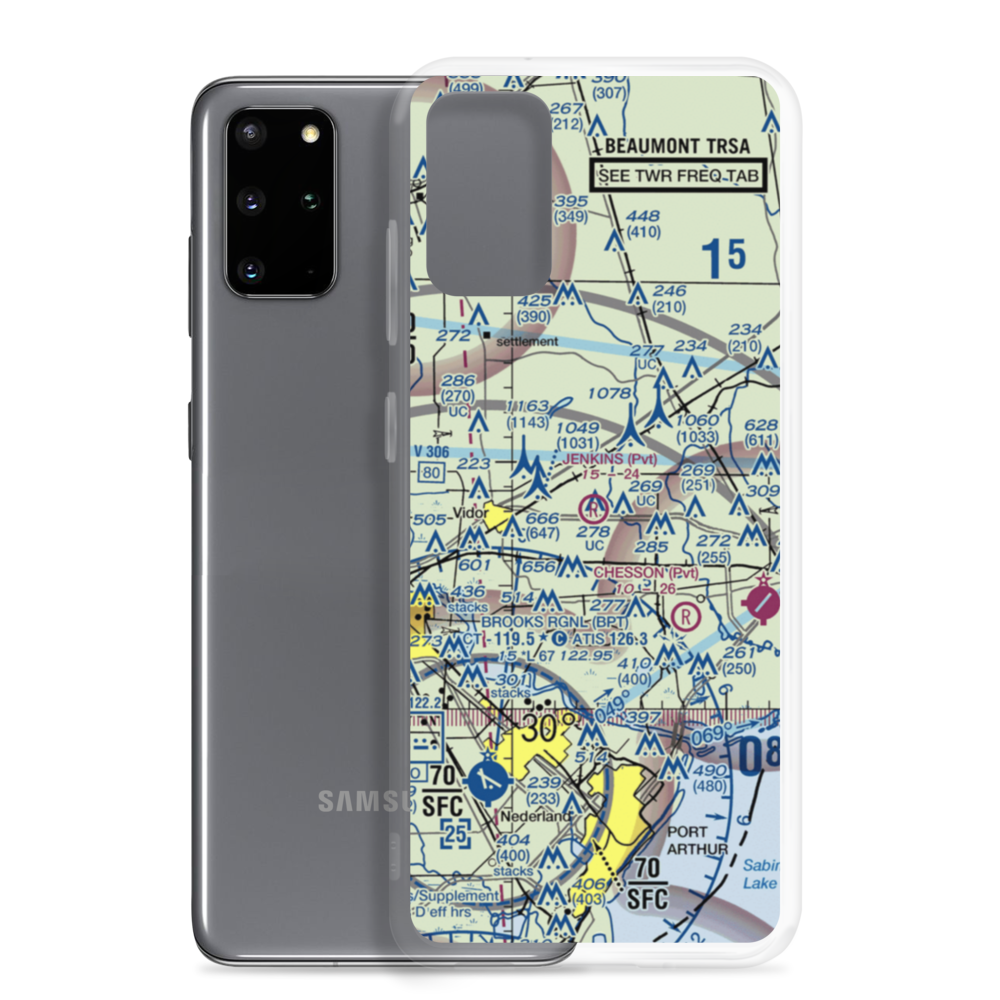 Jenkins Airport (3XS4) VFR Sectional Samsung Case Samsung Galaxy S20 Plus model shown