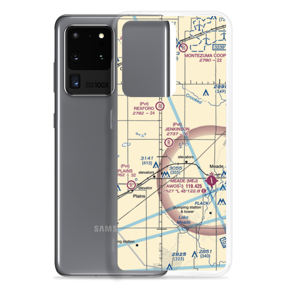 Jenkinson Airport (SN12) VFR Sectional Samsung Case Samsung Galaxy S20 Ultra model shown