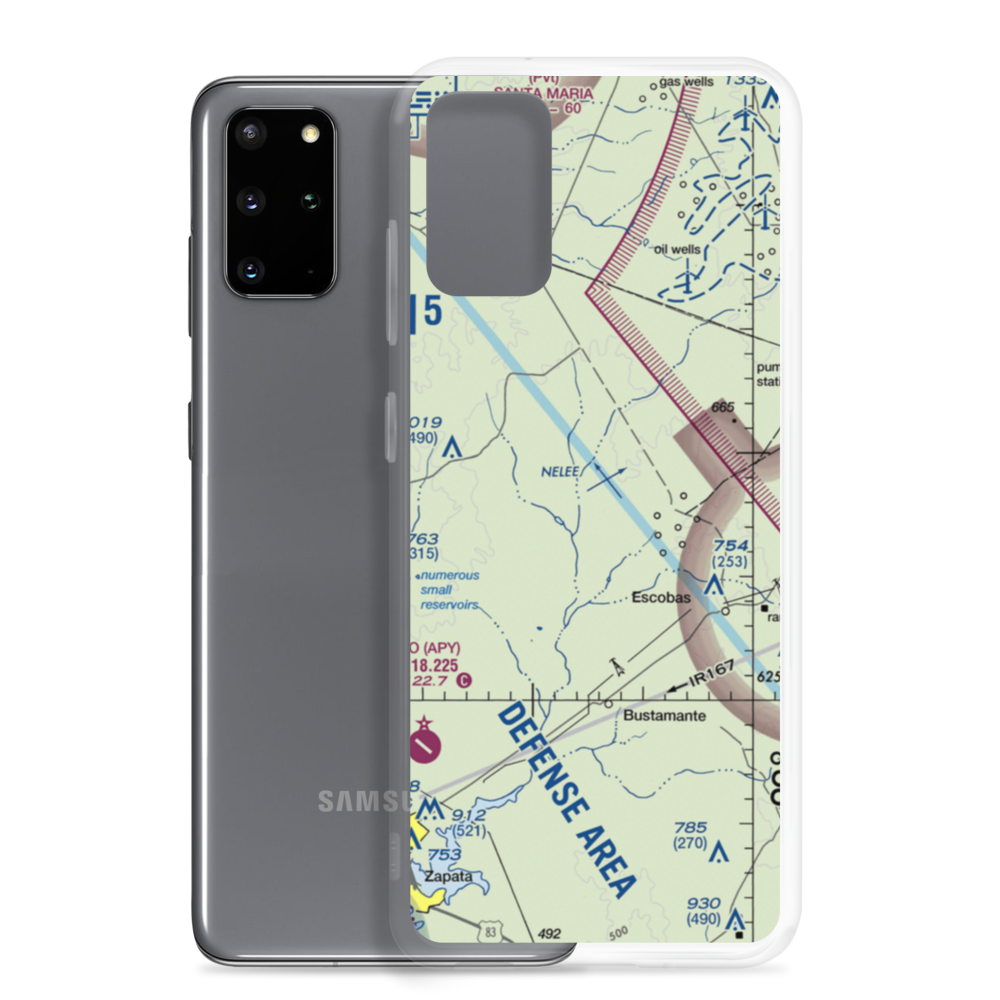 Jennings Ranch Airport (US-0156) VFR Sectional Samsung Case Samsung Galaxy S20 Plus model shown