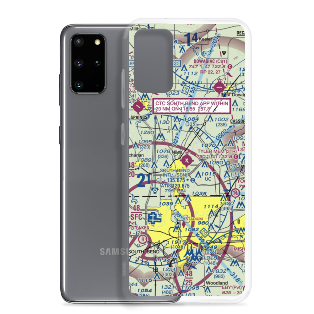 Jerry Tyler Memorial Airport (3TR) VFR Sectional Samsung Case Samsung Galaxy S20 Plus model shown