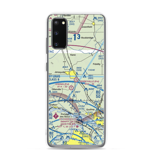 Jerseyville Aviation Inc Airport (0LL1) VFR Sectional Samsung Case