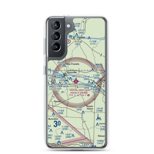 Jesse Viertel Memorial Airport (VER) VFR Sectional Samsung Case