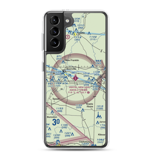 Jesse Viertel Memorial Airport (VER) VFR Sectional Samsung Case