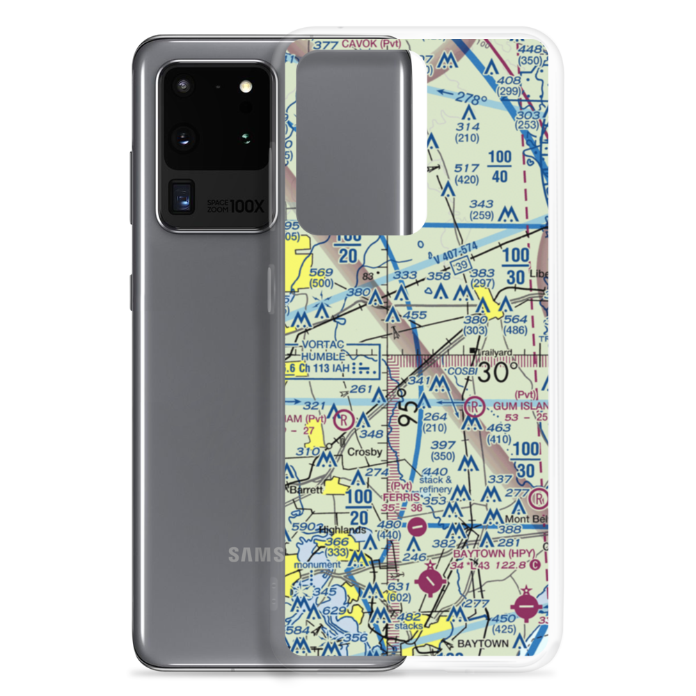 Jet Ag Inc Airport (TA07) VFR Sectional Samsung Case Samsung Galaxy S20 Ultra model shown