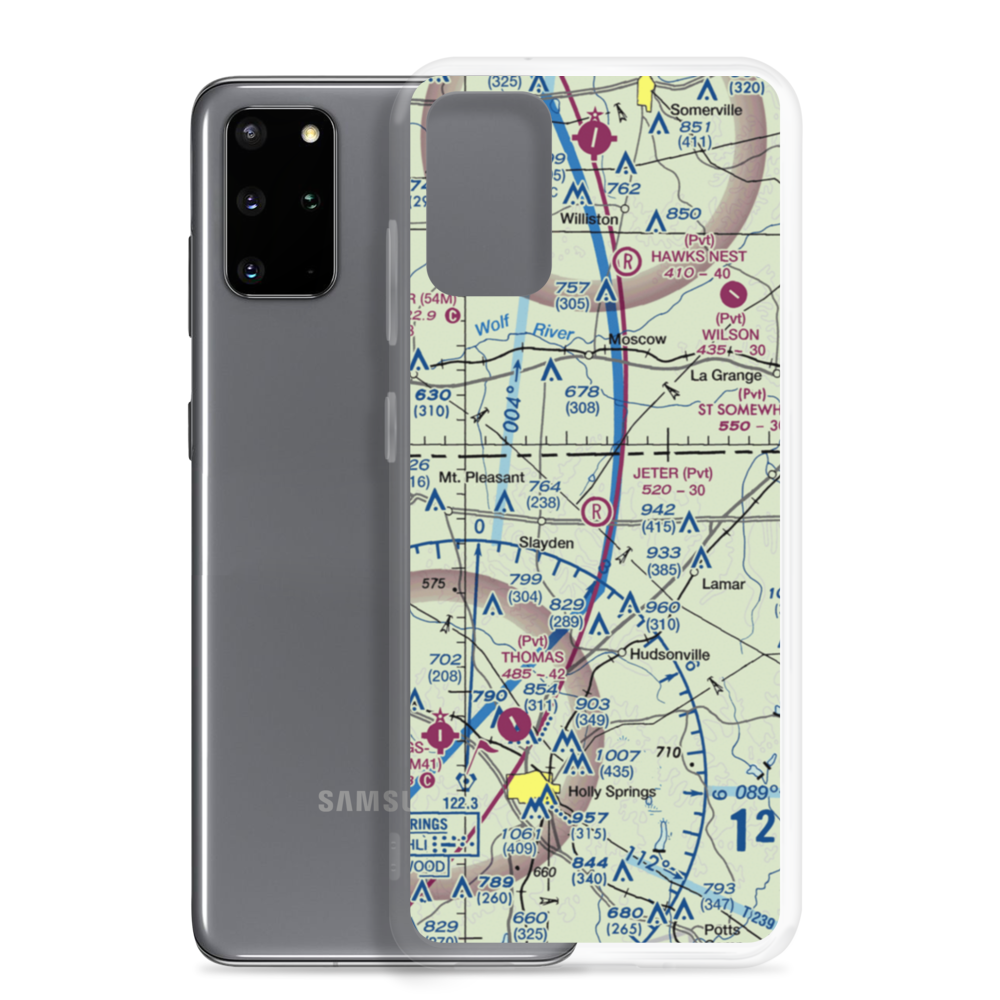 Jeter Field (4MS3) VFR Sectional Samsung Case Samsung Galaxy S20 Plus model shown