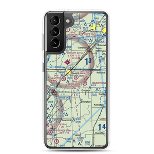 Jim & Peg Airport (61IS) VFR Sectional Samsung Case