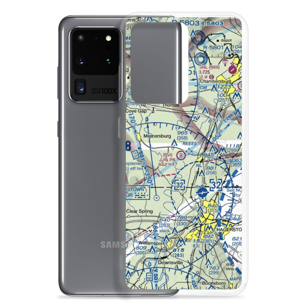 JJ & PK Airport (PA08) VFR Sectional Samsung Case Samsung Galaxy S20 Ultra model shown