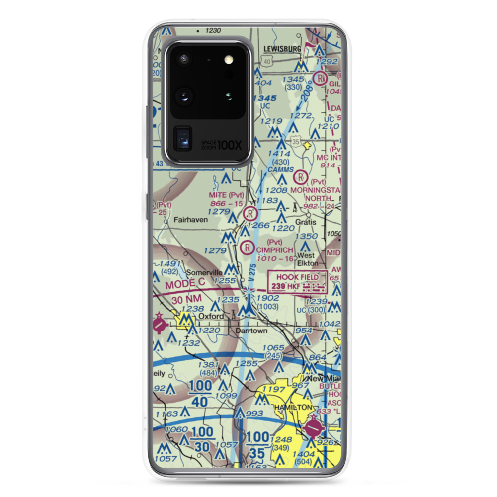 Joe Cimprich Airport (90OI) VFR Sectional Samsung Case Samsung Galaxy S20 Ultra model shown