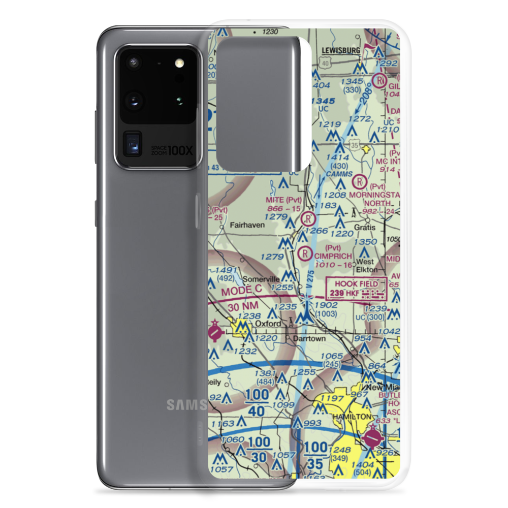 Joe Cimprich Airport (90OI) VFR Sectional Samsung Case Samsung Galaxy S20 Ultra model shown