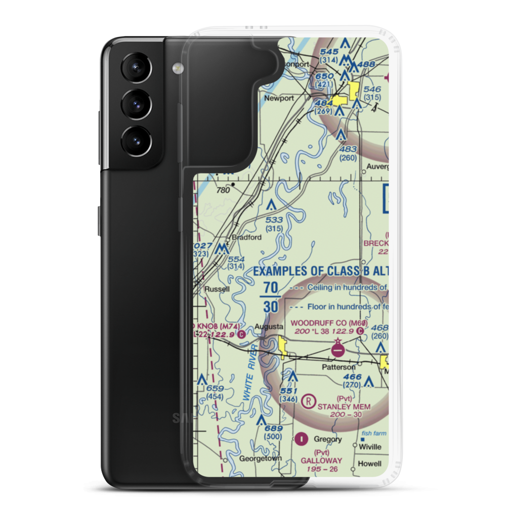 Joeys (JOEY) VFR Sectional Samsung Case Samsung Galaxy S21 Plus model shown