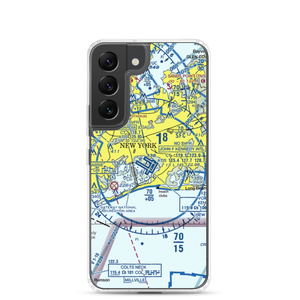 John F Kennedy International Airport (JFK) VFR Sectional Samsung Case