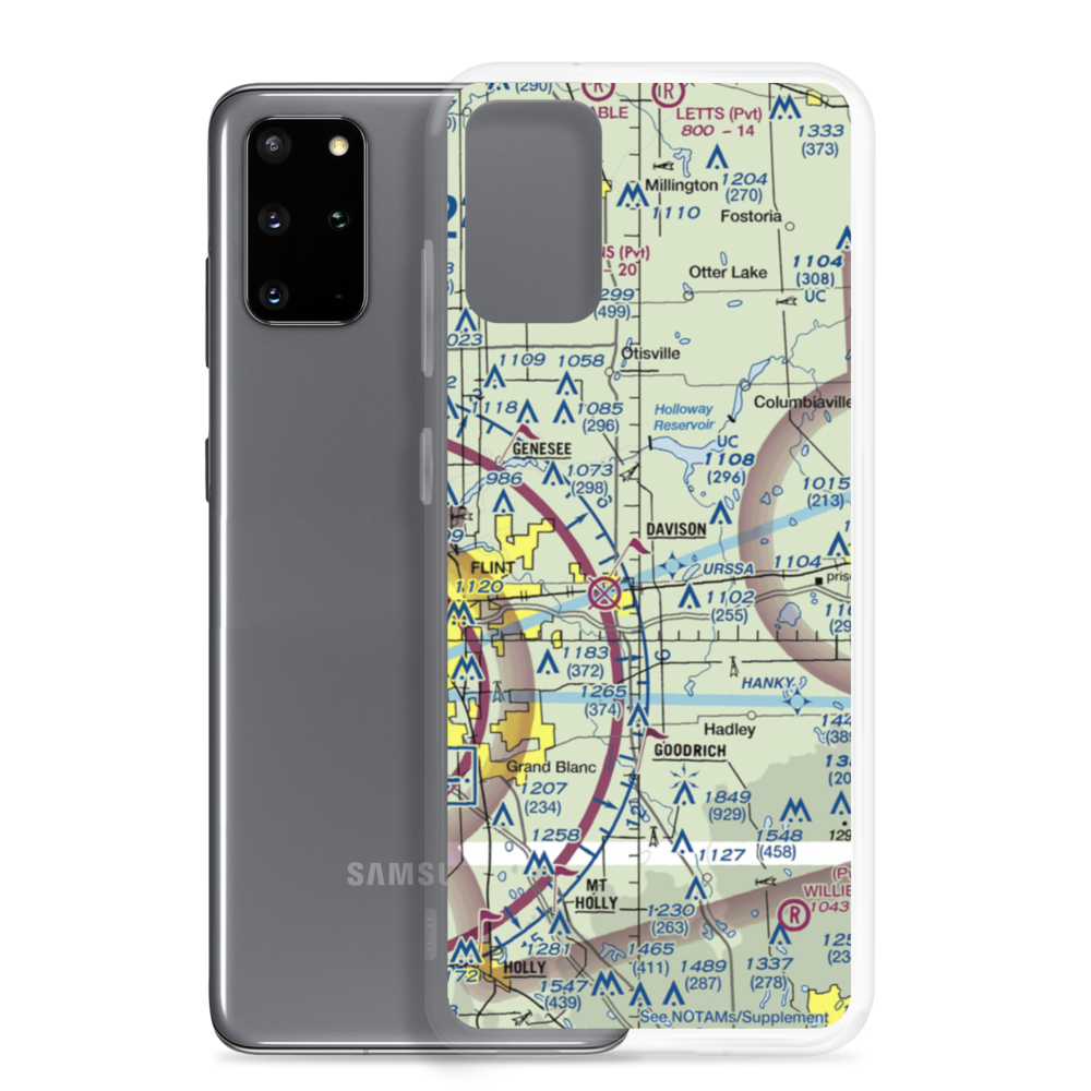 John's Airport (12MI) VFR Sectional Samsung Case Samsung Galaxy S20 Plus model shown