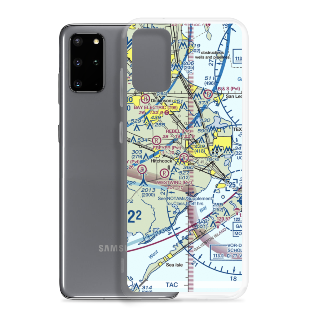 Johnnie Volk Field (37TE) VFR Sectional Samsung Case Samsung Galaxy S20 Plus model shown