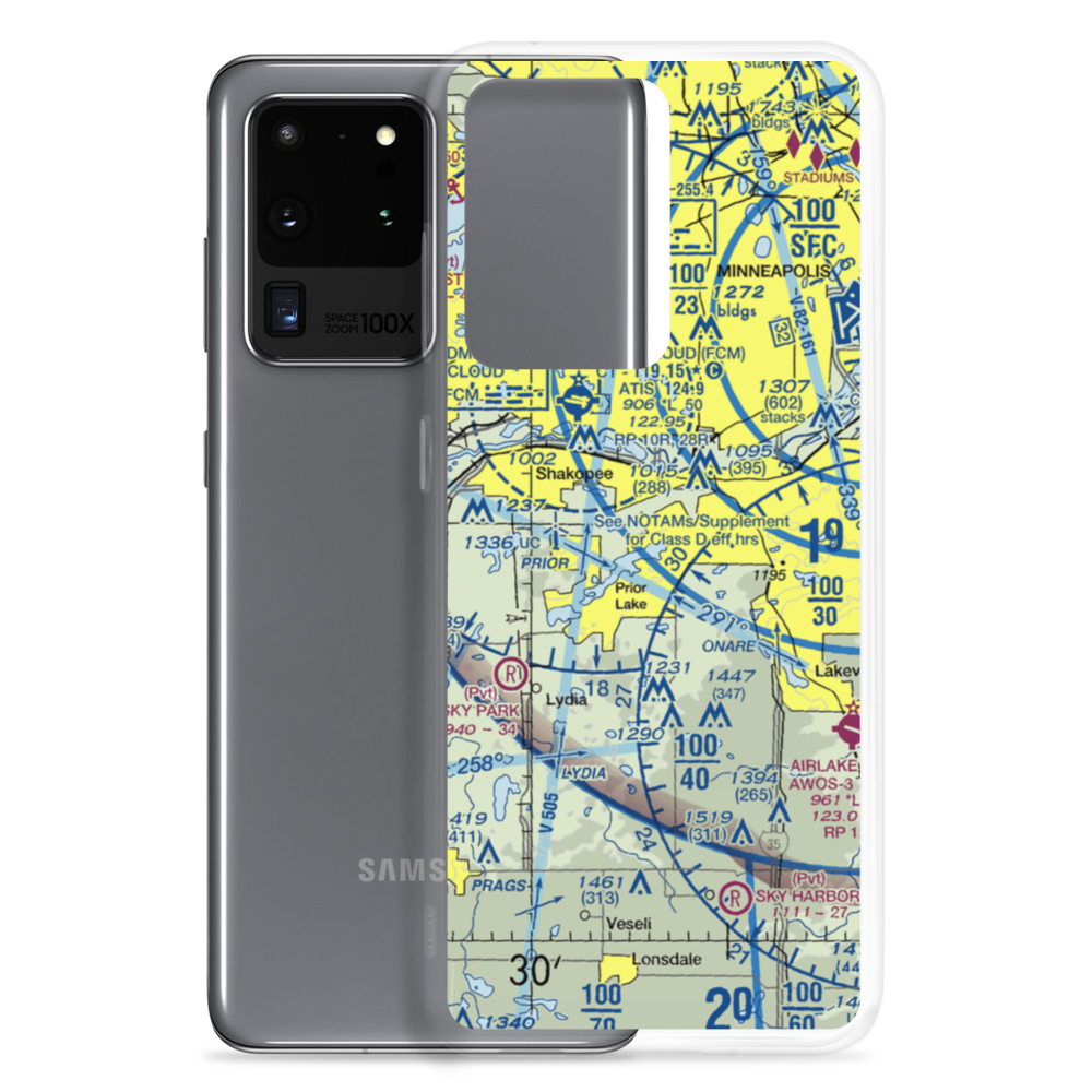 Jorgensen's Landing Seaplane Base (MY34) VFR Sectional Samsung Case Samsung Galaxy S20 Ultra model shown