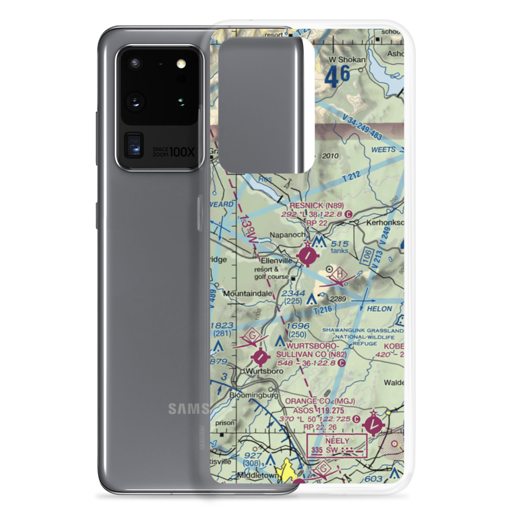 Joseph Y Resnick Airport (N89) VFR Sectional Samsung Case Samsung Galaxy S20 Ultra model shown