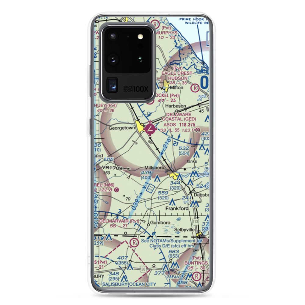 Josephs Airport (DE49) VFR Sectional Samsung Case Samsung Galaxy S20 Ultra model shown
