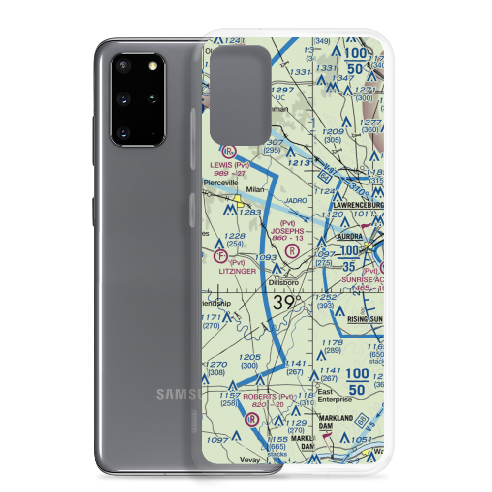 Josephs Field (IG07) VFR Sectional Samsung Case Samsung Galaxy S20 Plus model shown