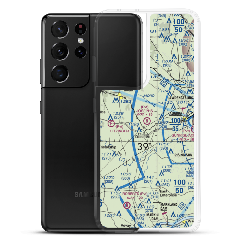 Josephs Field (IG07) VFR Sectional Samsung Case Samsung Galaxy S21 Ultra model shown