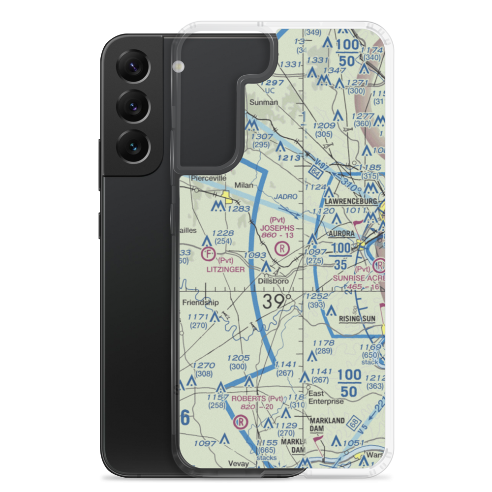 Josephs Field (IG07) VFR Sectional Samsung Case Samsung Galaxy S22 Plus model shown