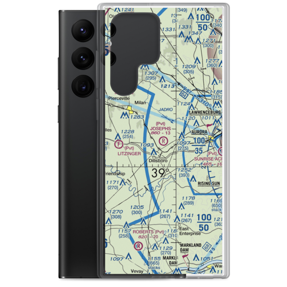 Josephs Field (IG07) VFR Sectional Samsung Case Samsung Galaxy S22 Ultra model shown