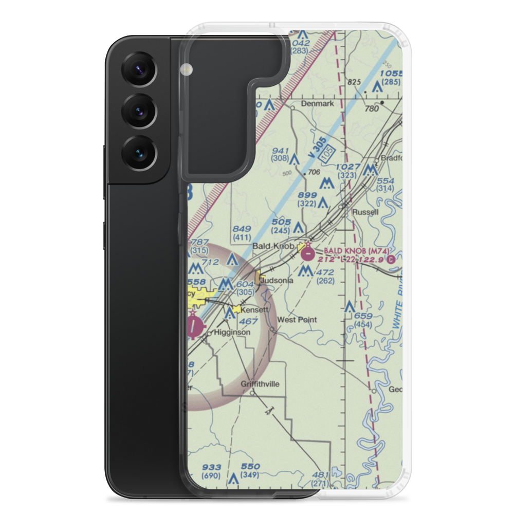 Jps Field (JPS) VFR Sectional Samsung Case Samsung Galaxy S22 Plus model shown