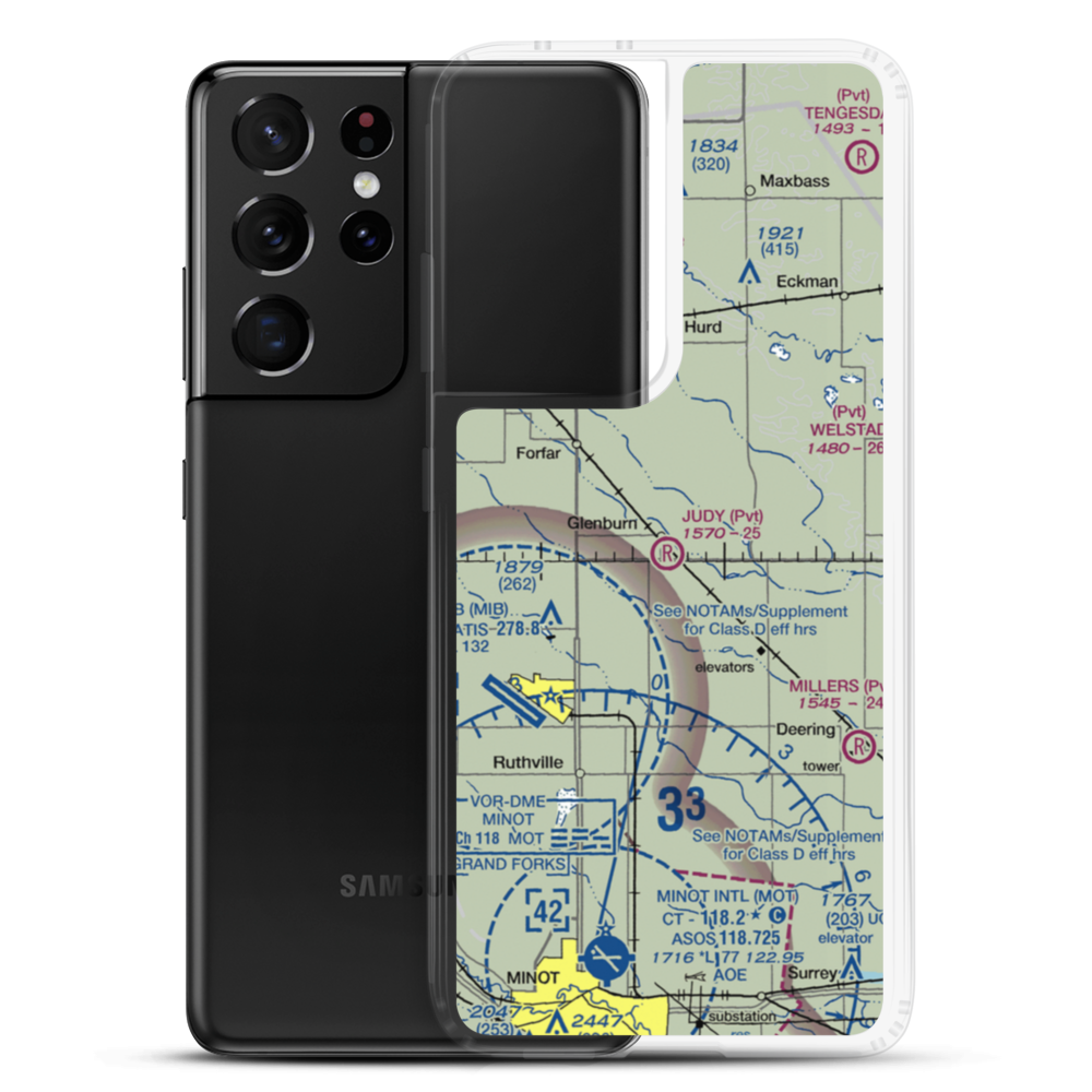 Judy Strip (ND18) VFR Sectional Samsung Case Samsung Galaxy S21 Ultra model shown