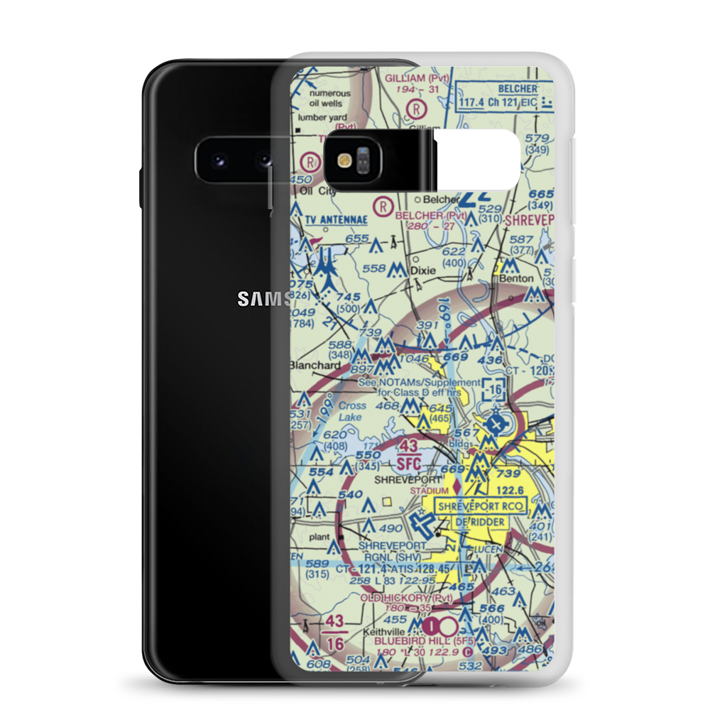 Juneau Ultralightport (5LA0) VFR Sectional Samsung Case Samsung Galaxy S10 model shown
