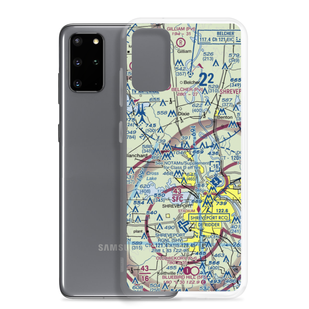 Juneau Ultralightport (5LA0) VFR Sectional Samsung Case Samsung Galaxy S20 Plus model shown