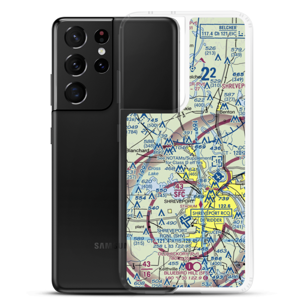Juneau Ultralightport (5LA0) VFR Sectional Samsung Case Samsung Galaxy S21 Ultra model shown