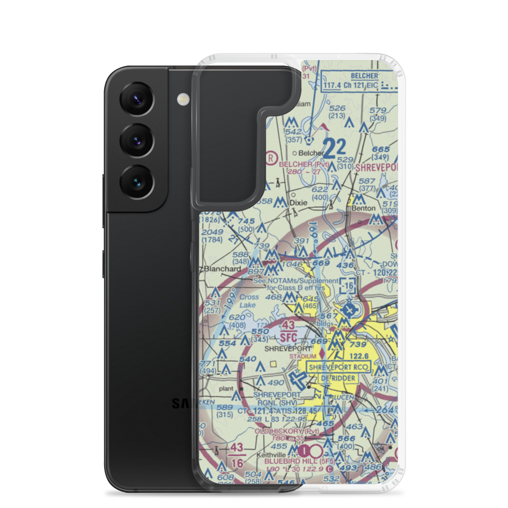 Juneau Ultralightport (5LA0) VFR Sectional Samsung Case Samsung Galaxy S22 model shown