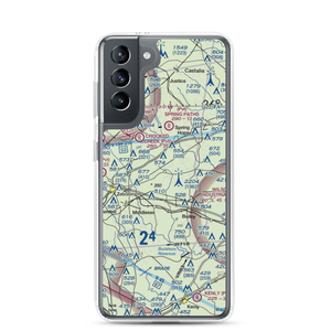 Jw Stone Airport (75NC) VFR Sectional Samsung Case