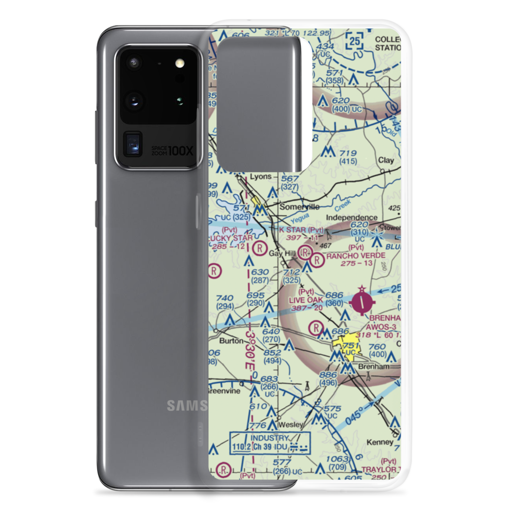 K Star Ranch Airport (49TE) VFR Sectional Samsung Case Samsung Galaxy S20 Ultra model shown