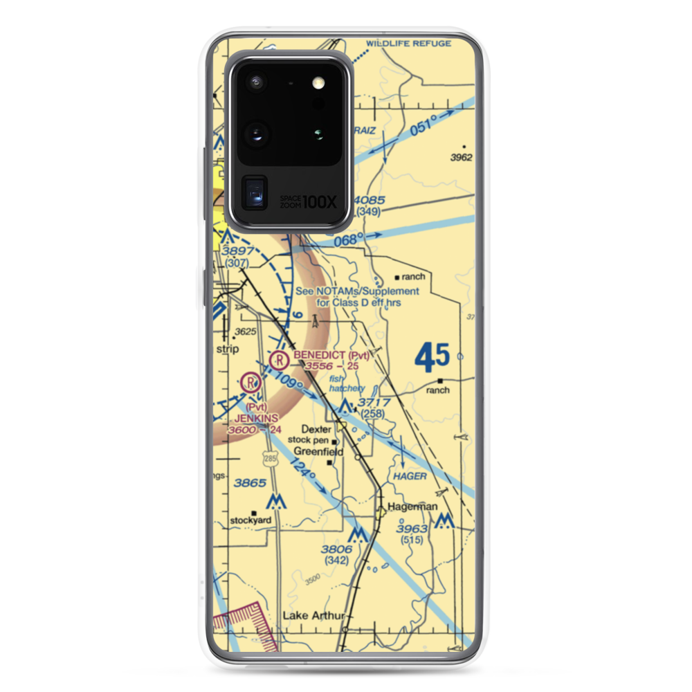 K-D Field (NM03) VFR Sectional Samsung Case Samsung Galaxy S20 Ultra model shown