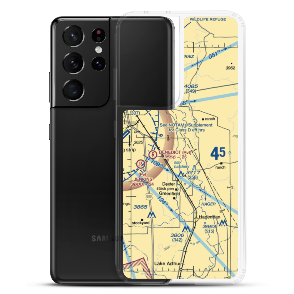 K-D Field (NM03) VFR Sectional Samsung Case Samsung Galaxy S21 Ultra model shown