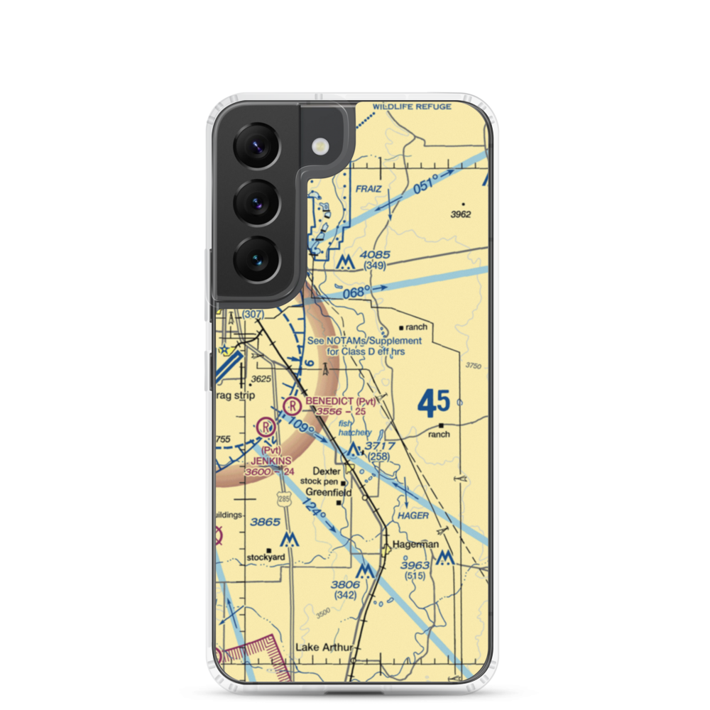 K-D Field (NM03) VFR Sectional Samsung Case Samsung Galaxy S22 model shown