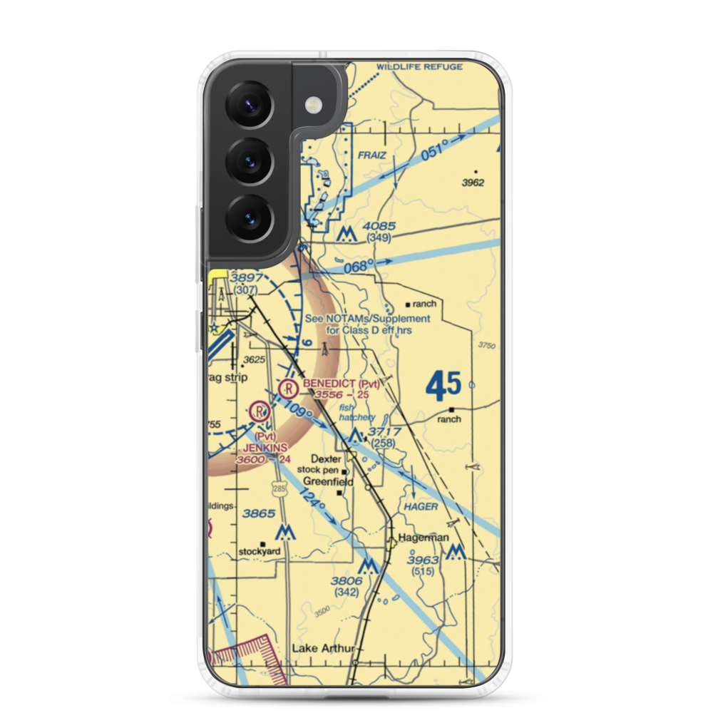 K-D Field (NM03) VFR Sectional Samsung Case Samsung Galaxy S22 Plus model shown