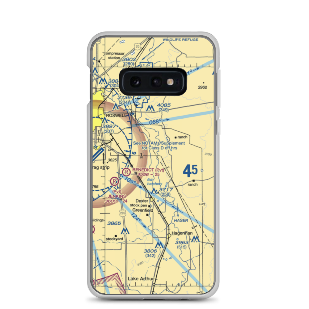 K-D Field (NM03) VFR Sectional Samsung Case Samsung Galaxy S10e model shown