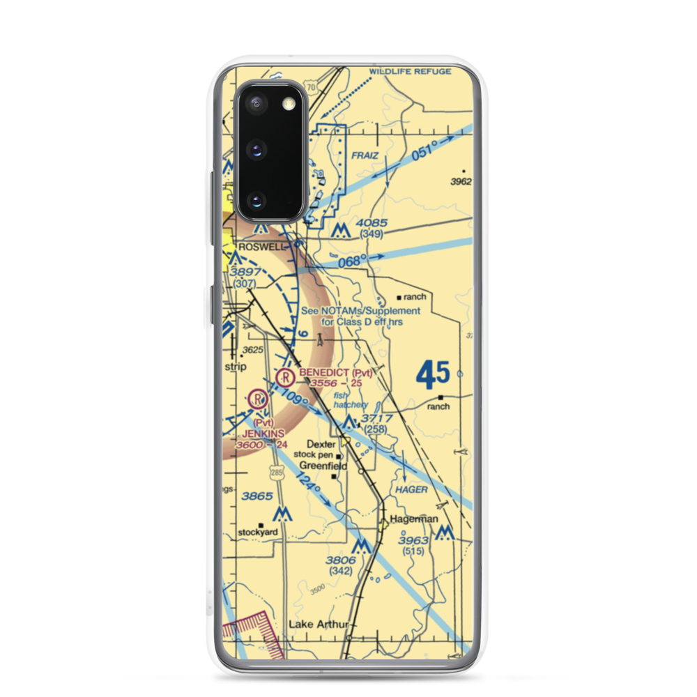 K-D Field (NM03) VFR Sectional Samsung Case Samsung Galaxy S20 model shown