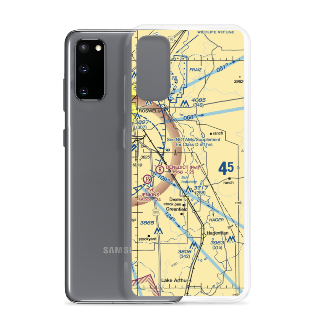 K-D Field (NM03) VFR Sectional Samsung Case Samsung Galaxy S20 model shown
