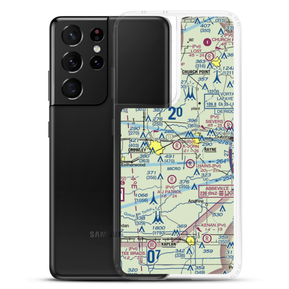 K-John Airport (20LS) VFR Sectional Samsung Case Samsung Galaxy S21 Ultra model shown