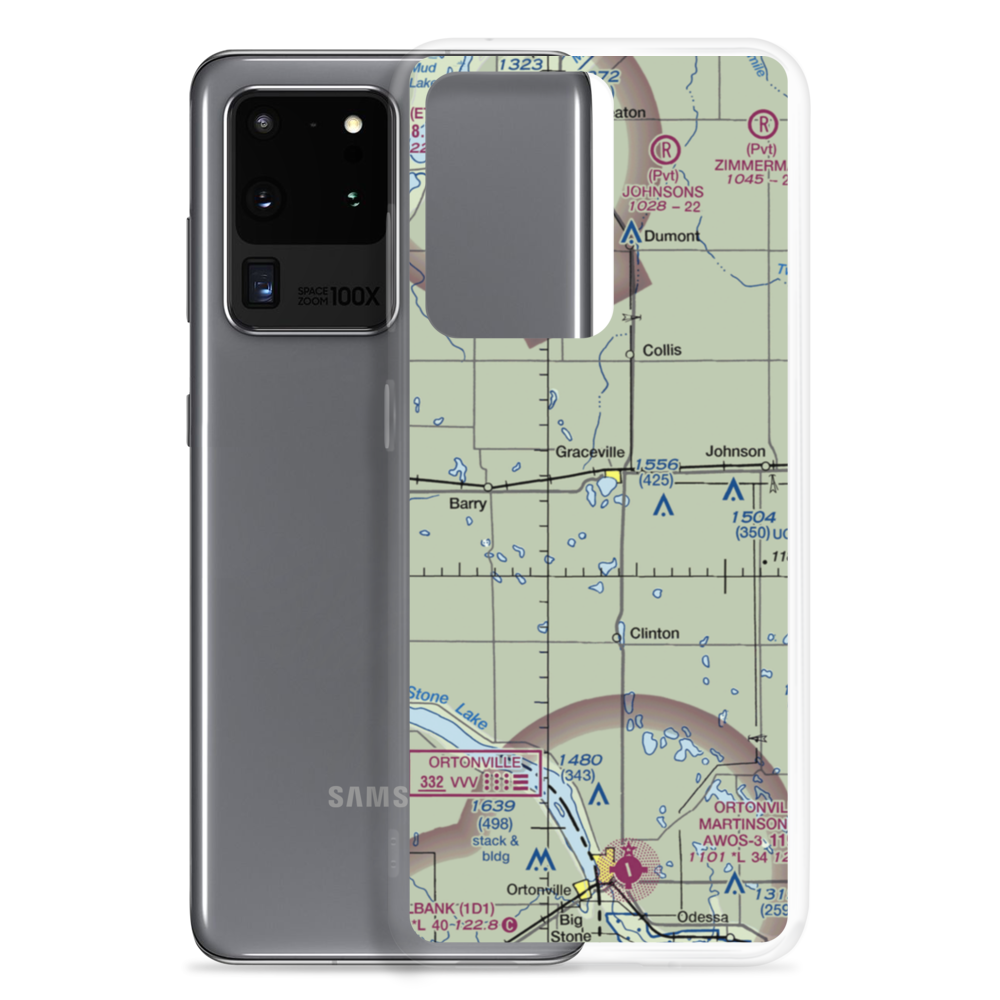 Kapaun-Wilson Field (4MN5) VFR Sectional Samsung Case Samsung Galaxy S20 Ultra model shown