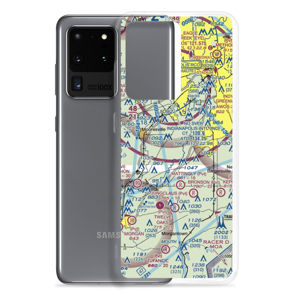 Kay Air Airport (20II) VFR Sectional Samsung Case Samsung Galaxy S20 Ultra model shown