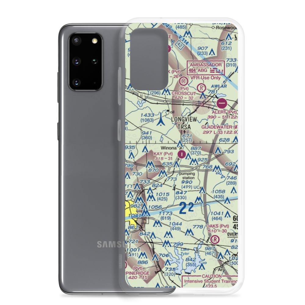 Kay Ranch Airport (TA61) VFR Sectional Samsung Case Samsung Galaxy S20 Plus model shown