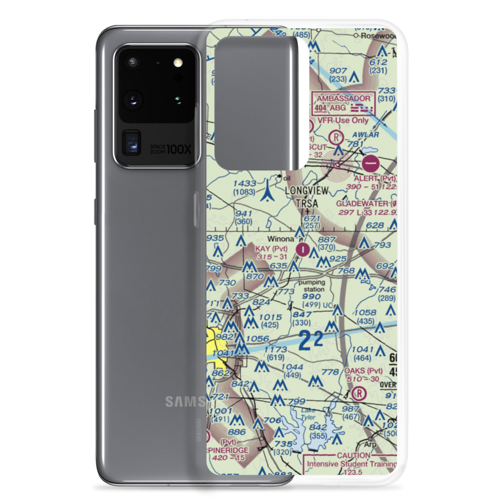 Kay Ranch Airport (TA61) VFR Sectional Samsung Case Samsung Galaxy S20 Ultra model shown