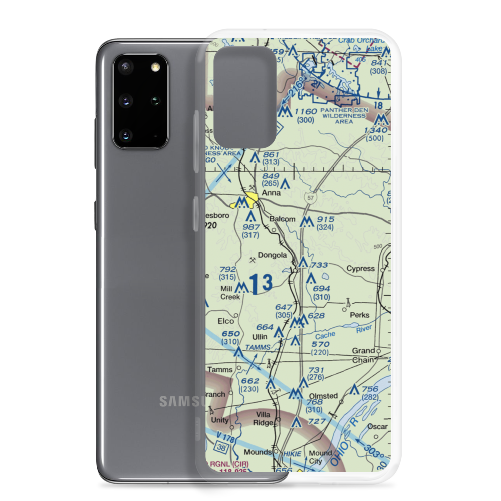 Keil Airport (6IL5) VFR Sectional Samsung Case Samsung Galaxy S20 Plus model shown