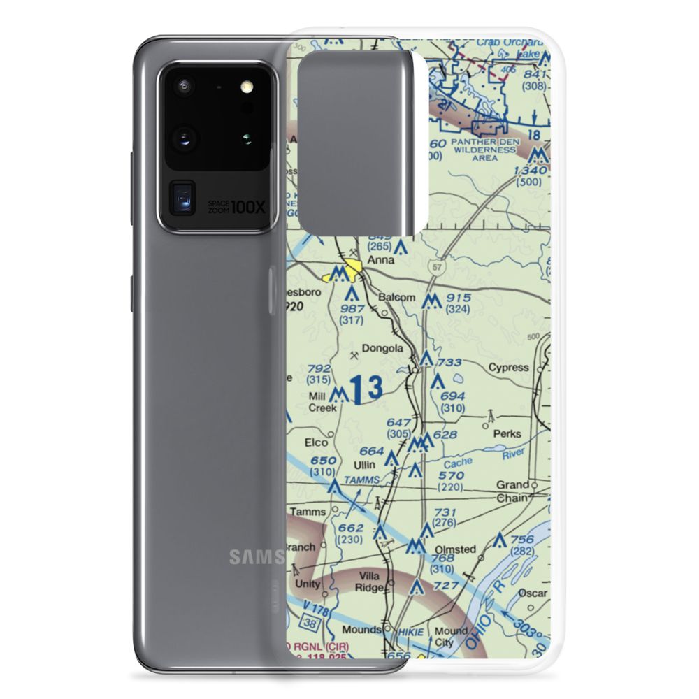 Keil Airport (6IL5) VFR Sectional Samsung Case Samsung Galaxy S20 Ultra model shown