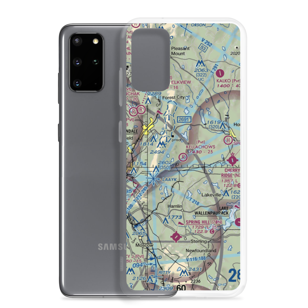 Kellachows Airport (PA54) VFR Sectional Samsung Case Samsung Galaxy S20 Plus model shown