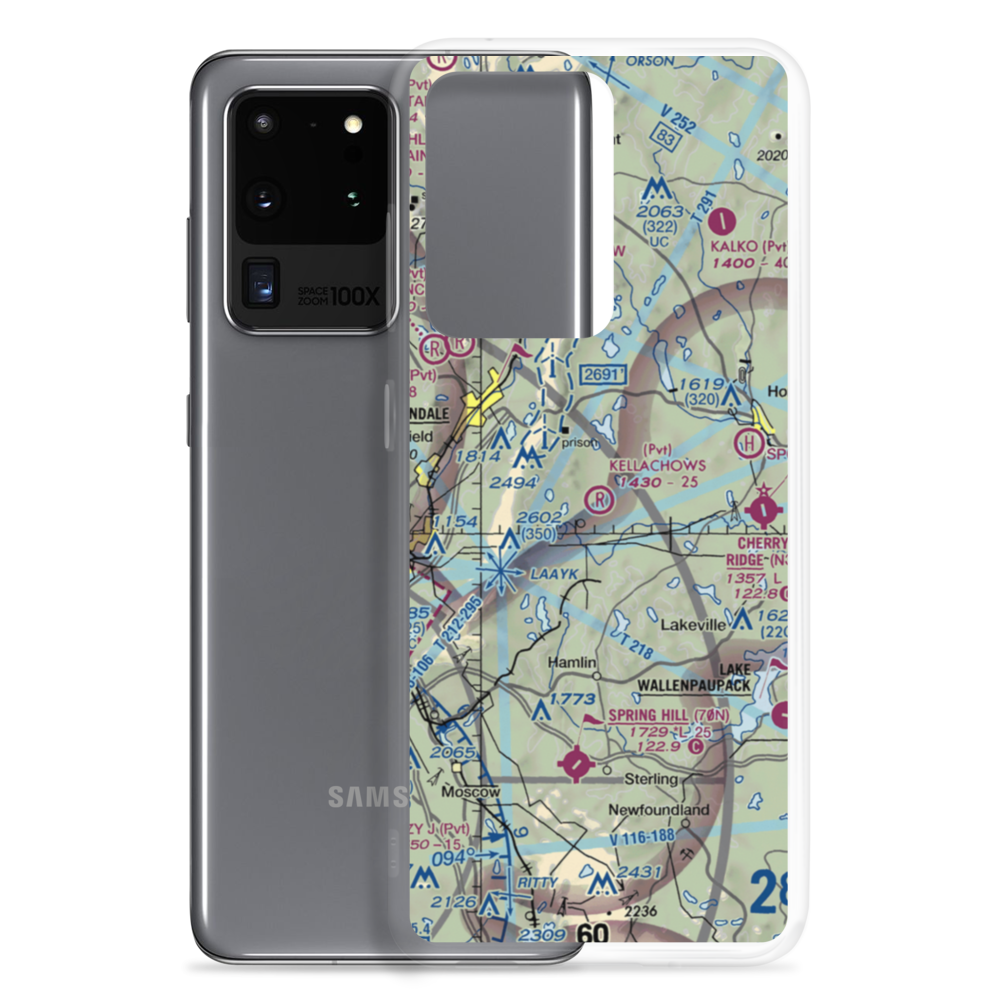 Kellachows Airport (PA54) VFR Sectional Samsung Case Samsung Galaxy S20 Ultra model shown