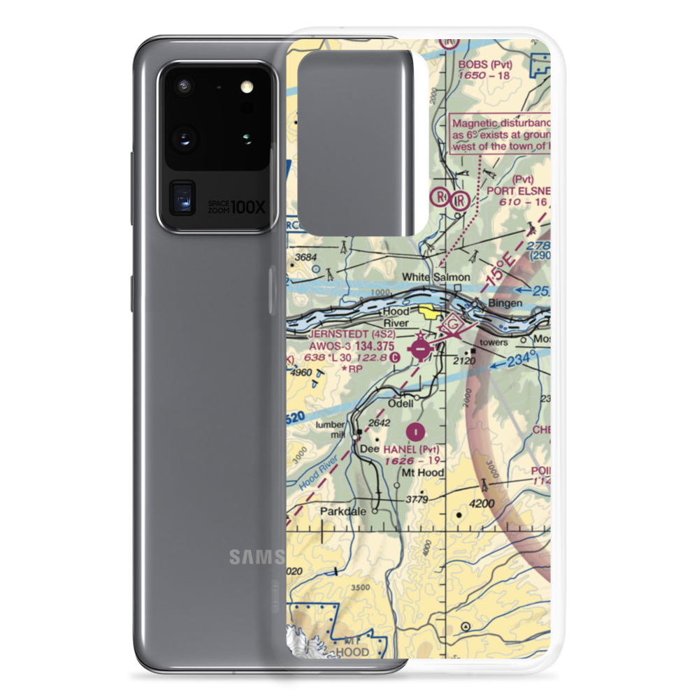 Ken Jernstedt Airfield (4S2) VFR Sectional Samsung Case Samsung Galaxy S20 Ultra model shown