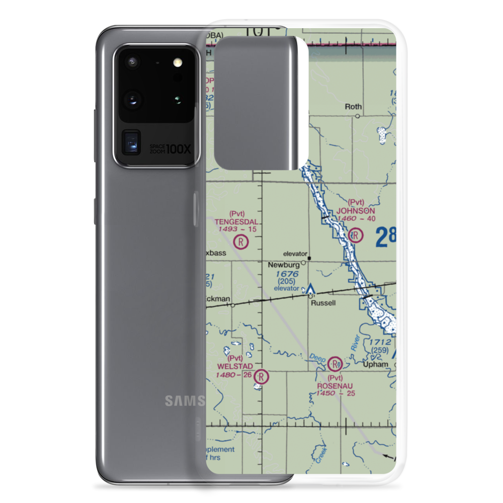 Kersten Brothers Airport (6NA7) VFR Sectional Samsung Case Samsung Galaxy S20 Ultra model shown